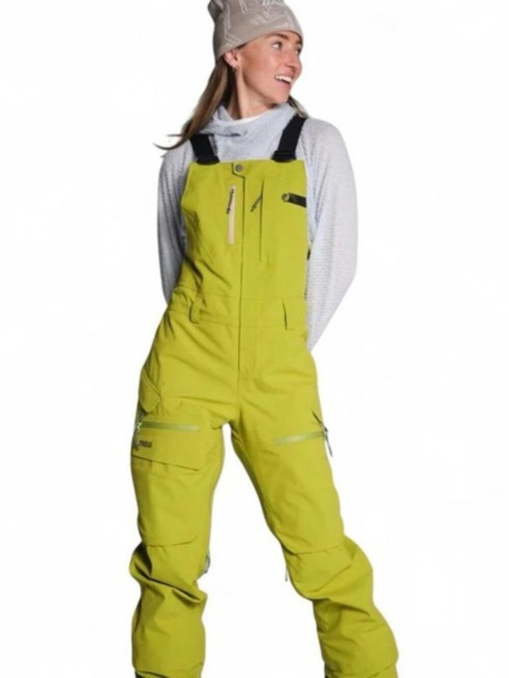 Trew Gear Chariot Primo Bib womens size M regular poached pear